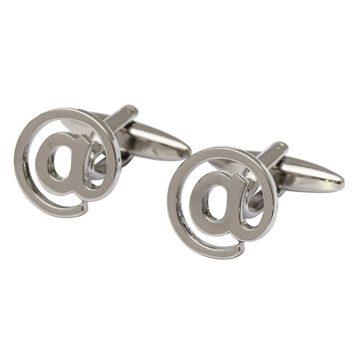 Cufflink Man Cufflinks Internet Lovers @ Symbol Cufflinks