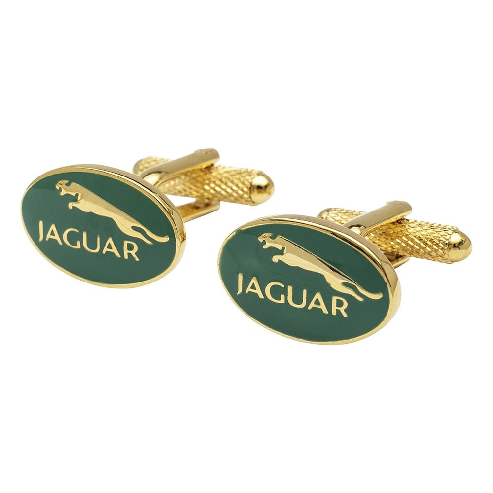 Cufflink Man Cufflinks Jaguar Badge Cufflinks