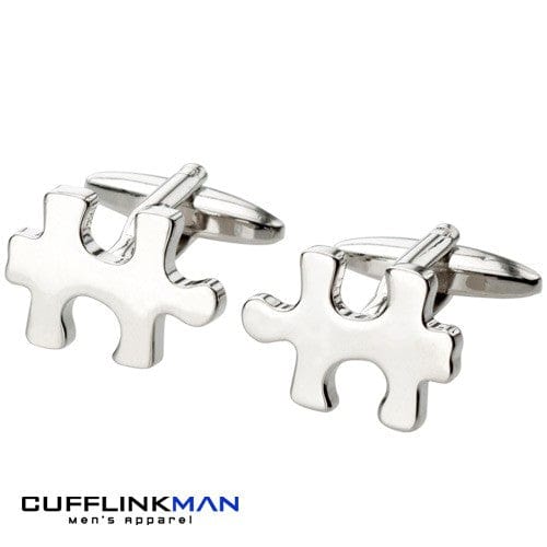 Cufflink Man Cufflinks Jigsaw Cufflinks