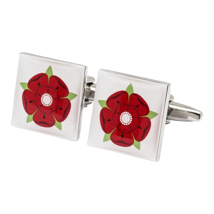 Cufflink Man Cufflinks Lancashire Rose Cufflinks