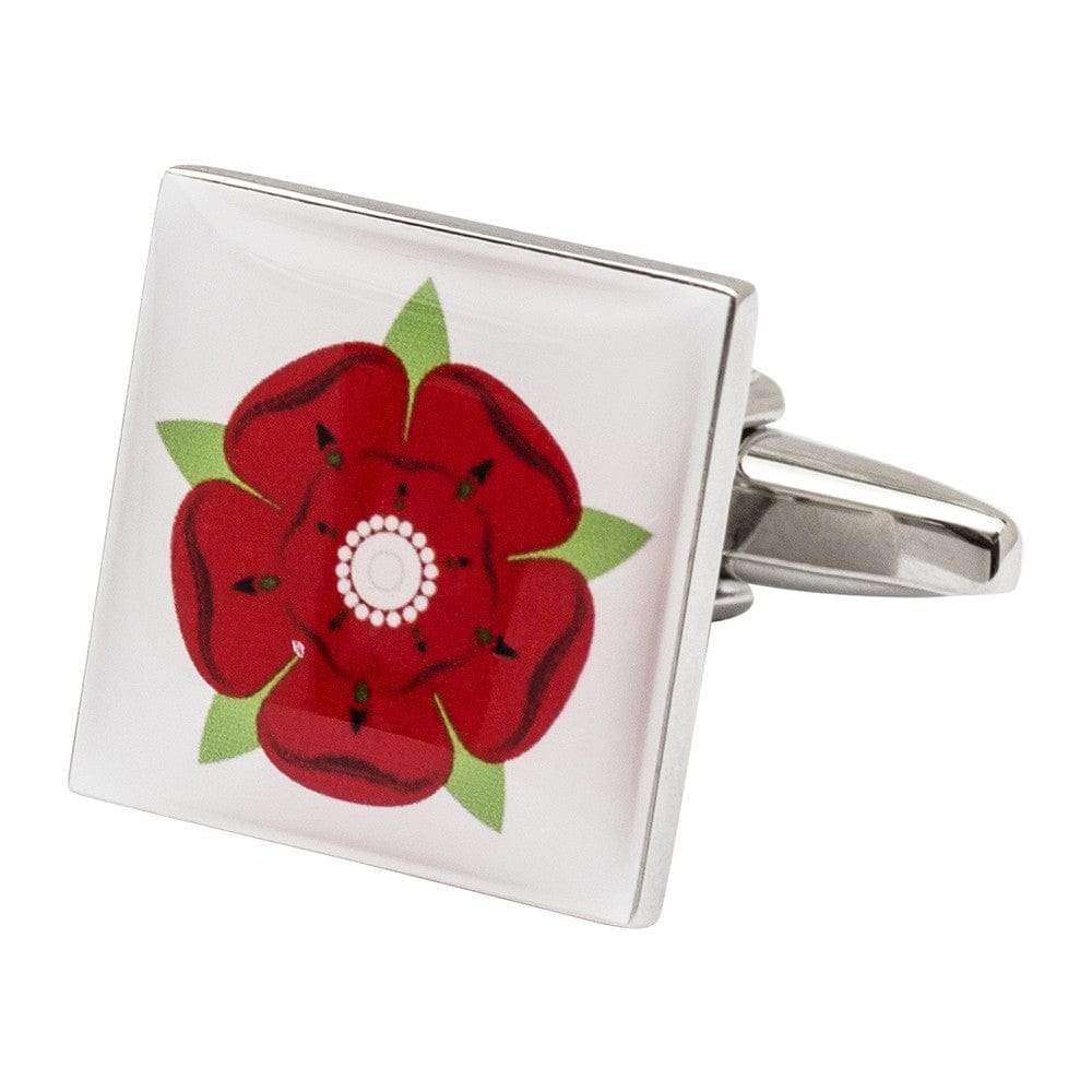 Cufflink Man Cufflinks Lancashire Rose Cufflinks