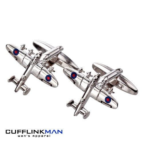 Cufflink Man Cufflinks Lancaster Bomber Aeroplane Cufflinks