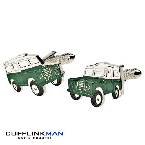 Cufflink Man Cufflinks Land Rover Cufflinks