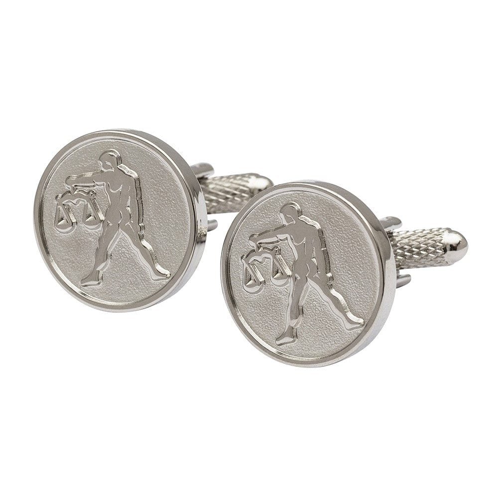 Cufflink Man Cufflinks Libra Star Sign Cufflinks - Zodiac Sign Cufflinks