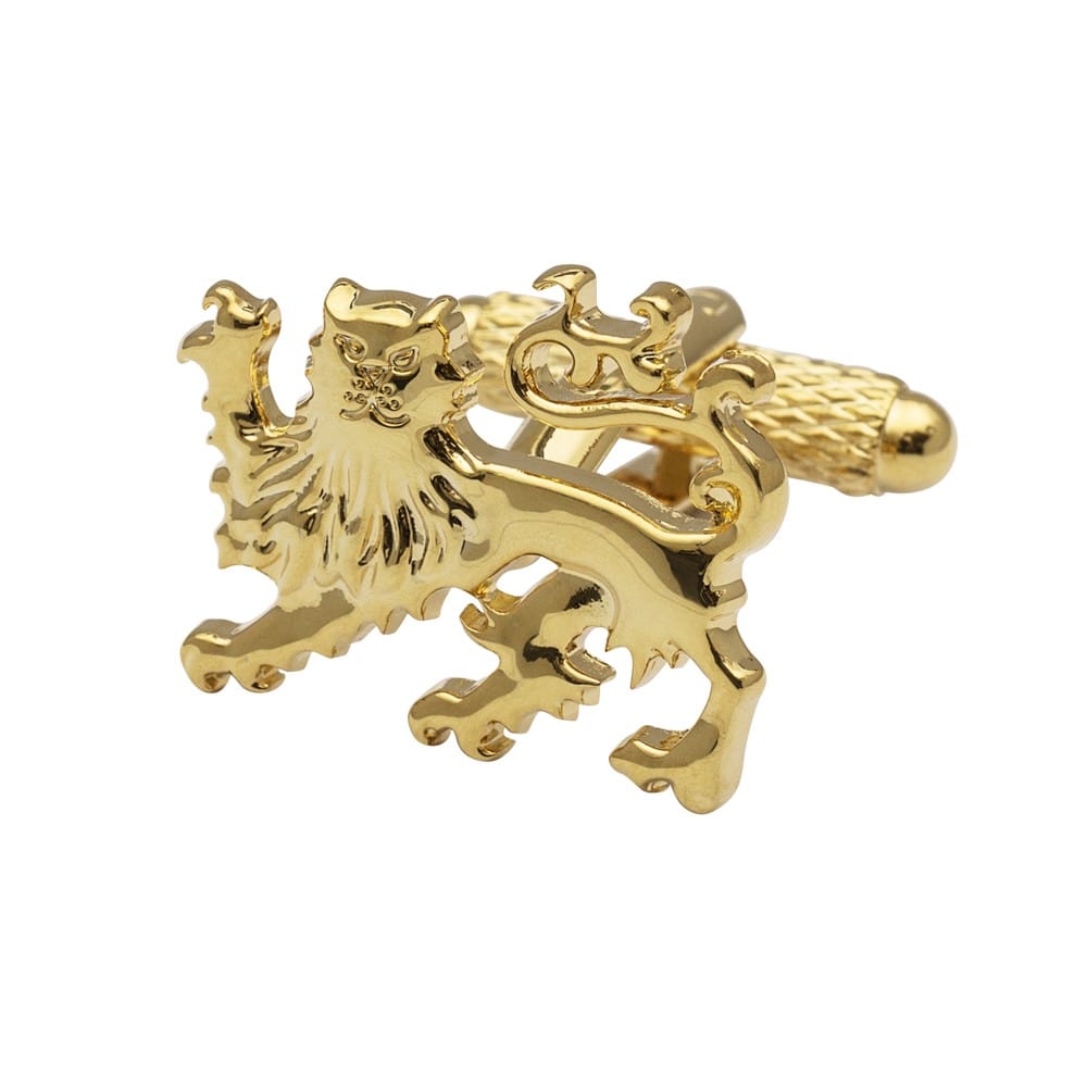 Cufflink Man Cufflinks Lion Cufflinks Gold Edition