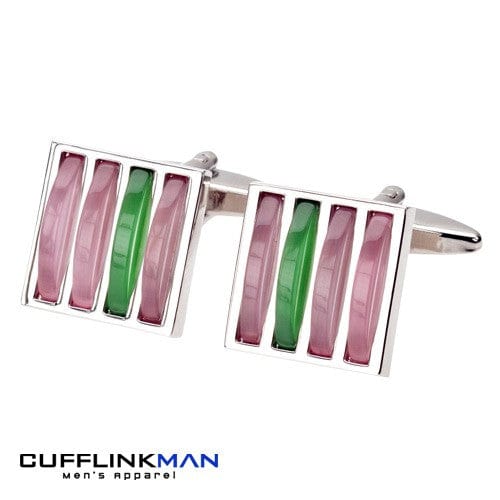 Cufflink Man Cufflinks Loga Crystal Bar Cufflinks