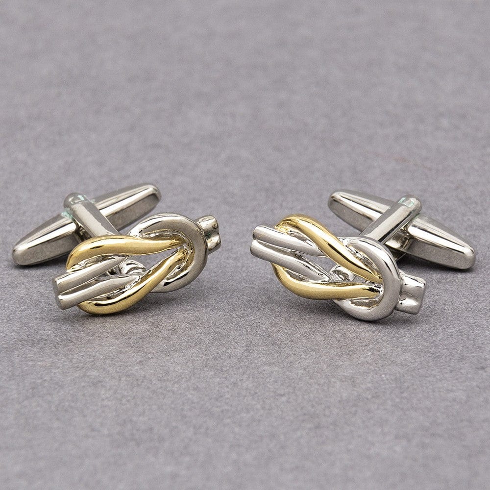 Cufflink Man Cufflinks Love Knot Cufflinks