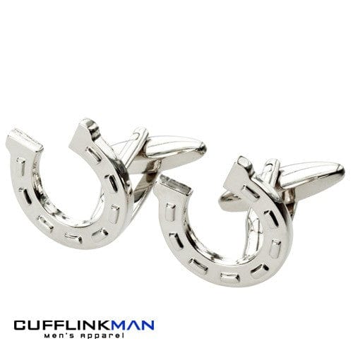 Cufflink Man Cufflinks Lucky Horseshoe cufflinks