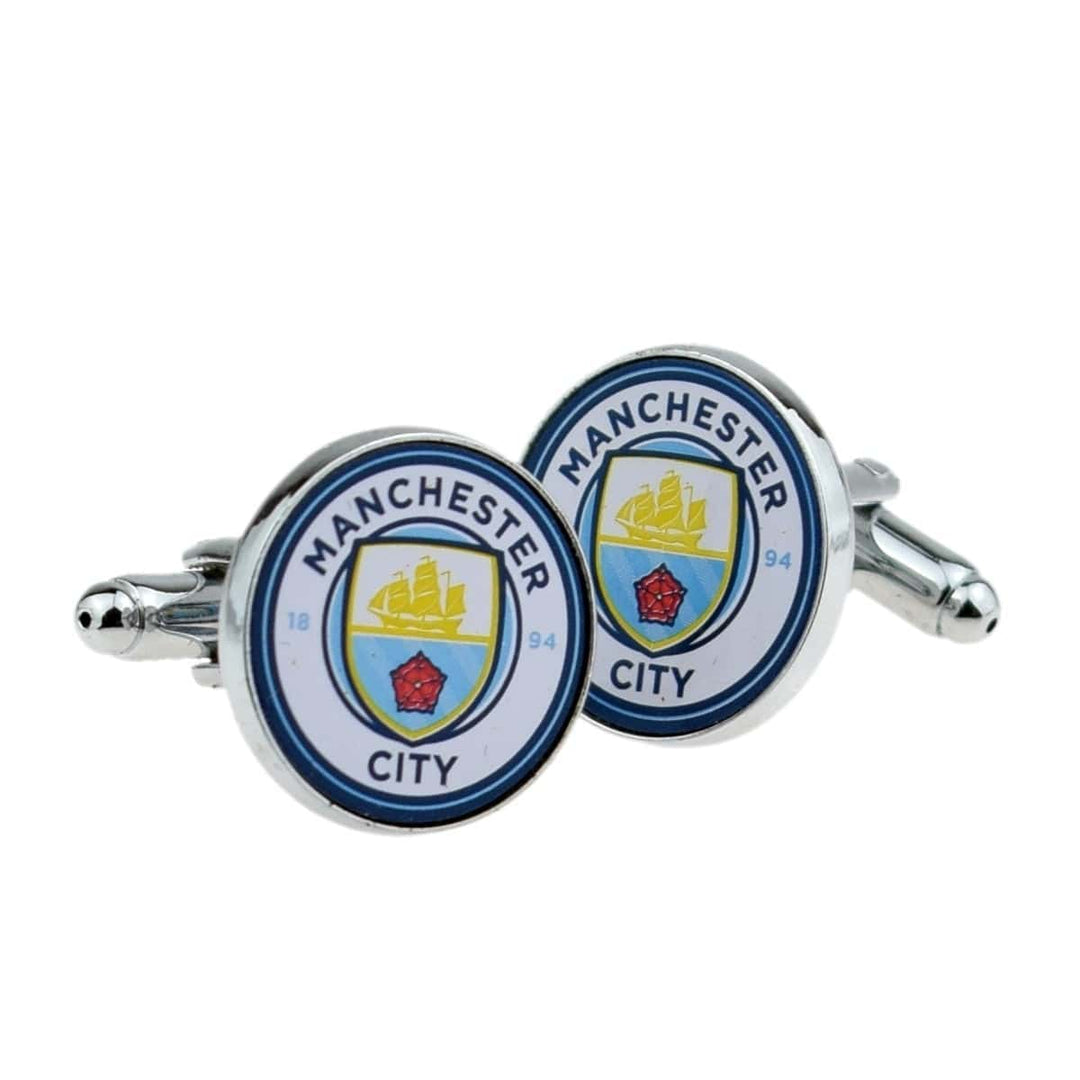 Cufflink Man Cufflinks Manchester City Football Badge Cufflinks