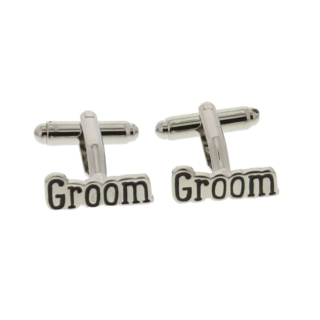 Cufflink Man Cufflinks Modern Lines Groom Cufflinks