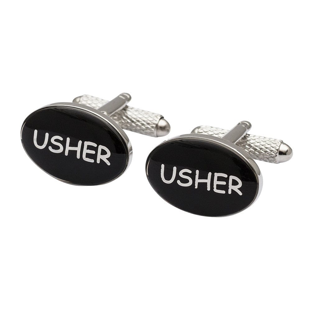 Cufflink Man Cufflinks Modern Oval - Usher Cufflinks