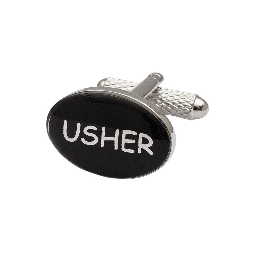 Cufflink Man Cufflinks Modern Oval - Usher Cufflinks