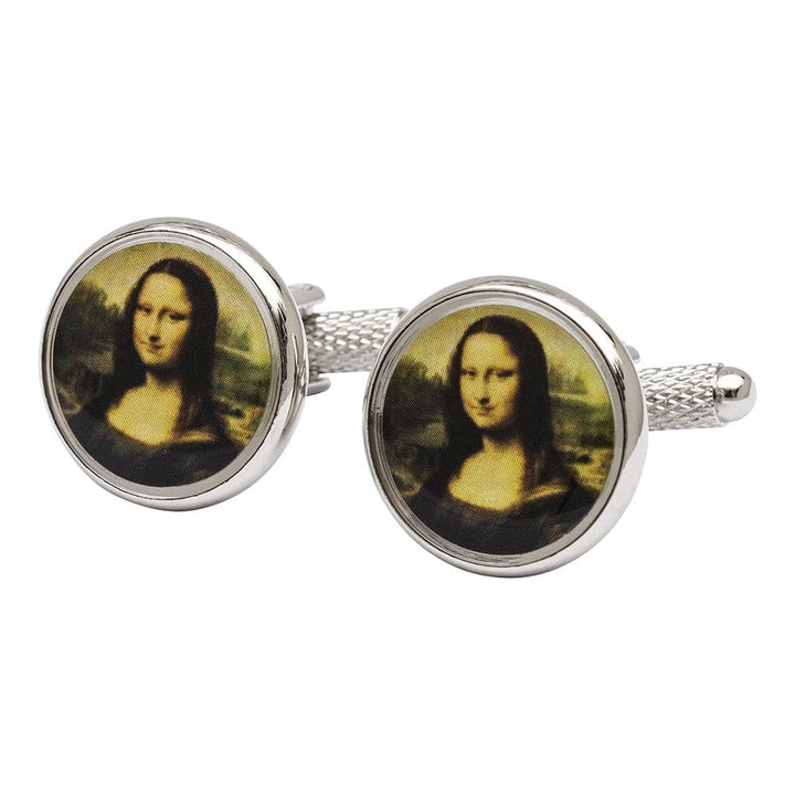 Cufflink Man Cufflinks Mona Lisa Cufflinks