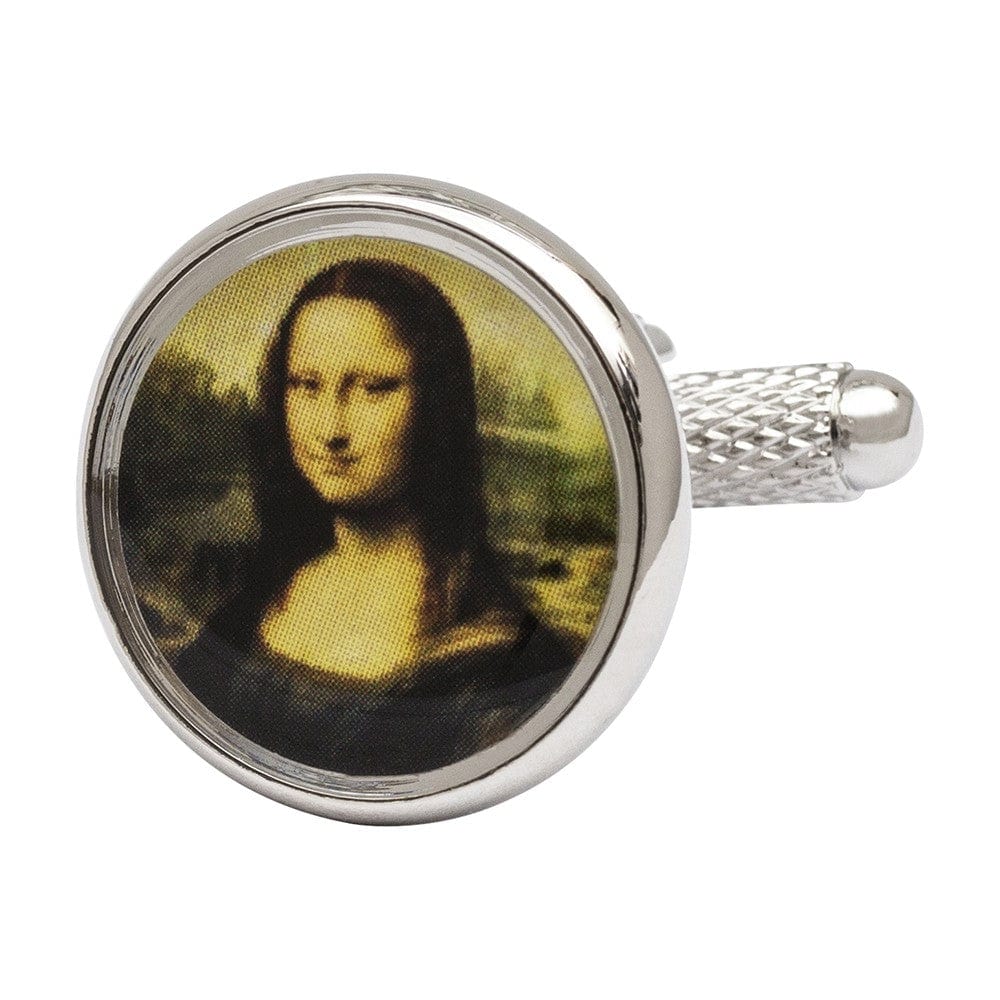 Cufflink Man Cufflinks Mona Lisa Cufflinks