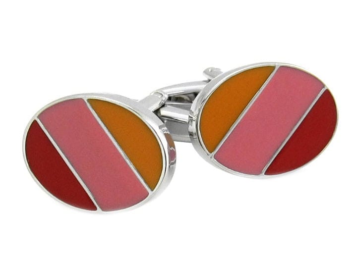 Cufflink Man Cufflinks Morgan Stripes Cufflinks