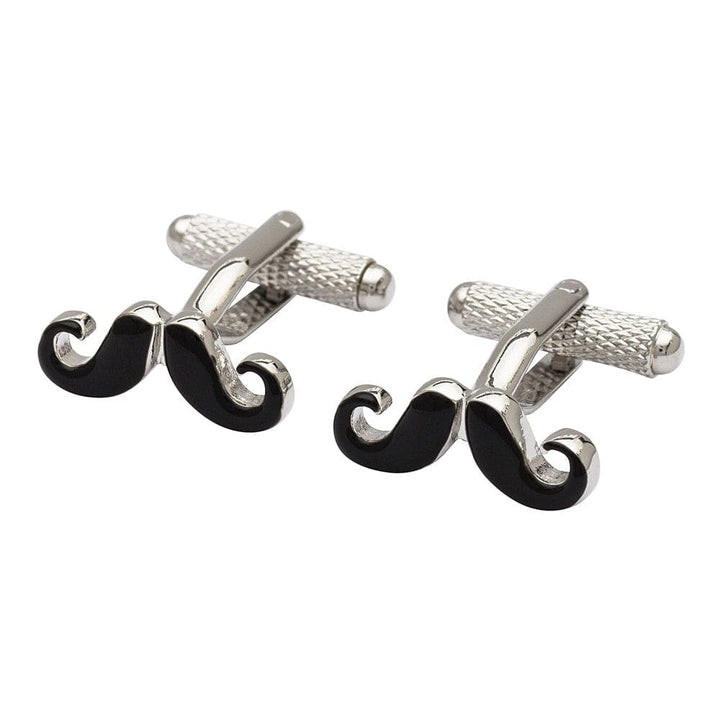 Cufflink Man Cufflinks Moustache Cufflinks - Retro Edition