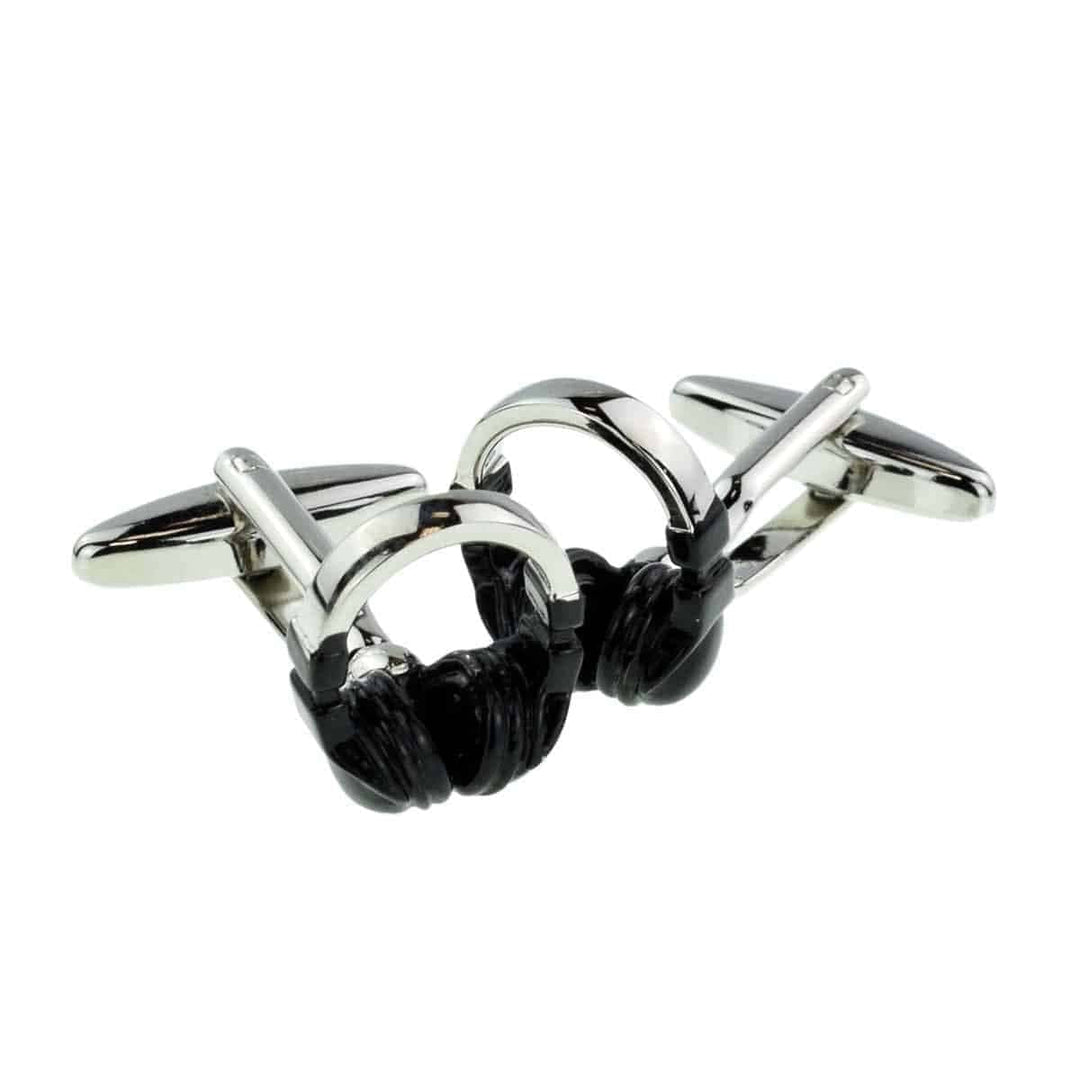 Cufflink Man Cufflinks Music Headphone Cufflinks