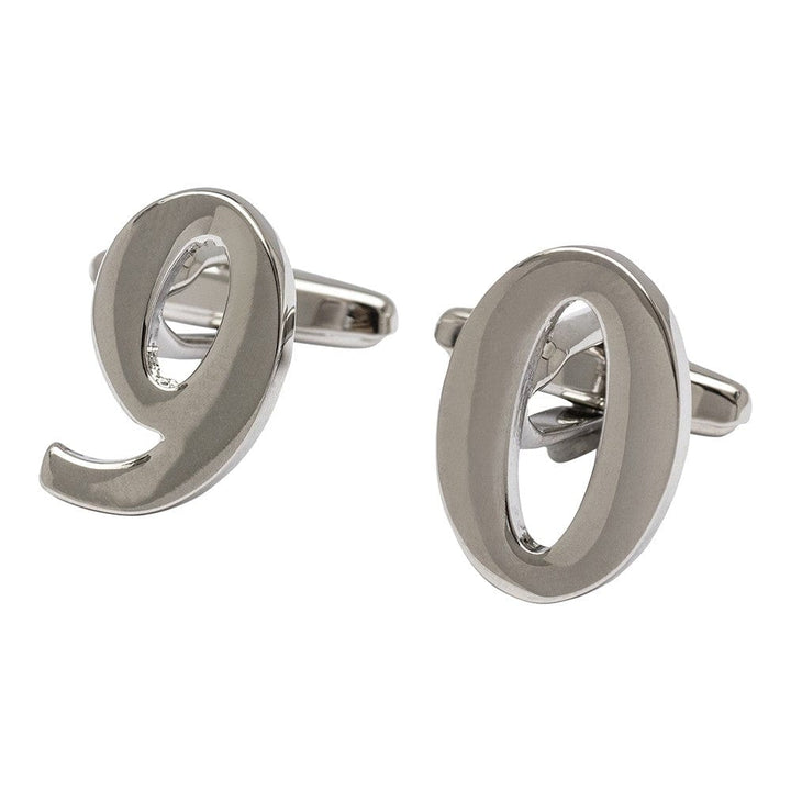 Cufflink Man Cufflinks Number 0 Cufflink - Numbers Cufflinks