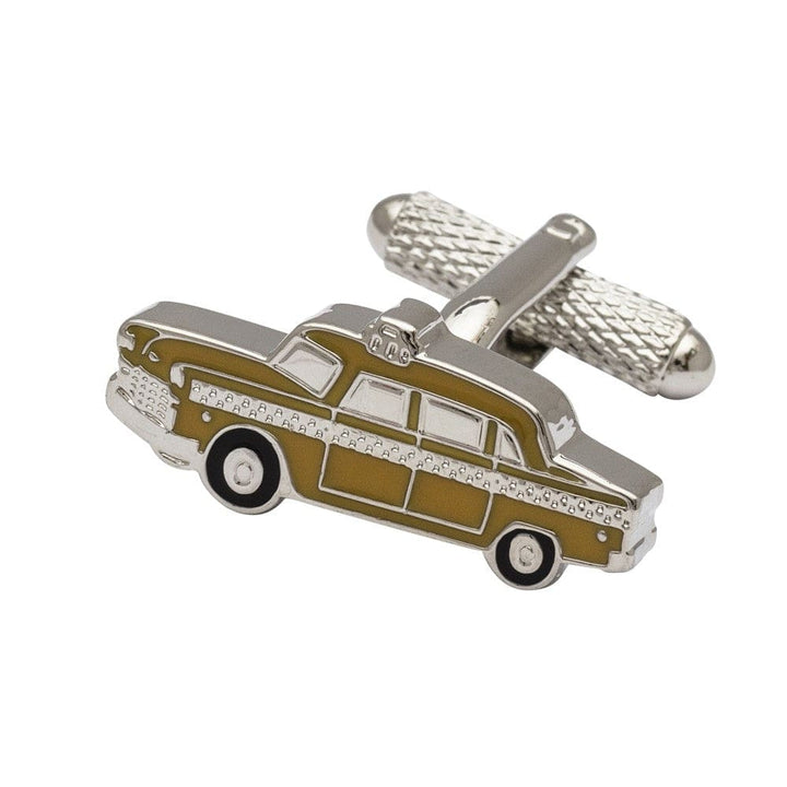 Cufflink Man Cufflinks NYC Yellow Cab Cufflinks American Taxi Cufflinks