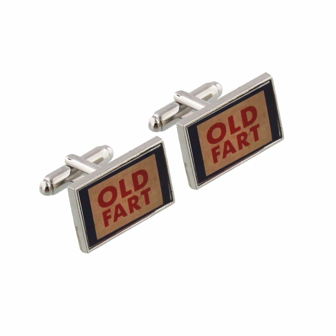 Cufflink Man Cufflinks Old Fart Cufflinks