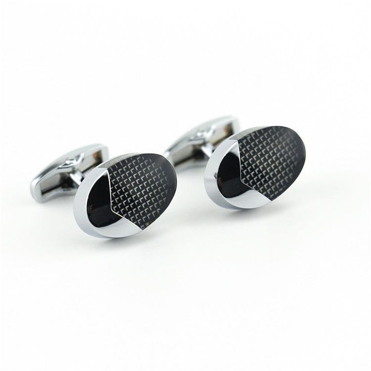 Cufflink Man Cufflinks Oval Stanley Acrylic Cufflinks