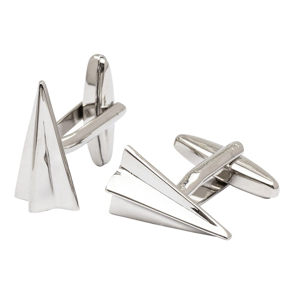 Cufflink Man Cufflinks Paper Airplane Cufflinks