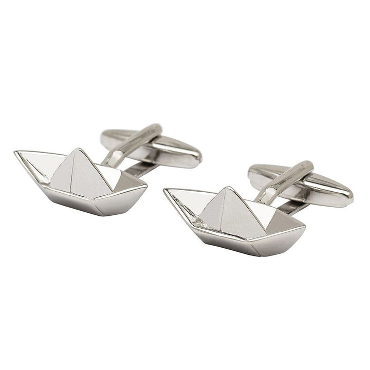 Cufflink Man Cufflinks Paper Boat Cufflinks