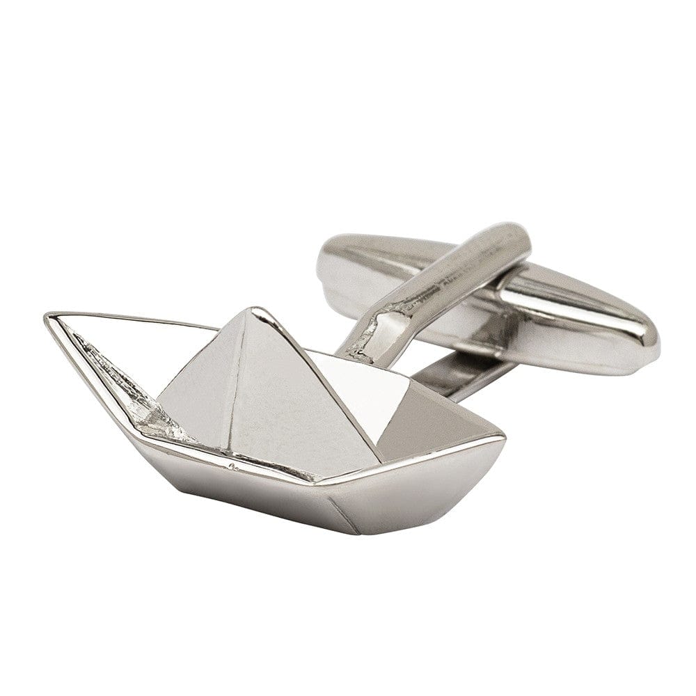 Cufflink Man Cufflinks Paper Boat Cufflinks