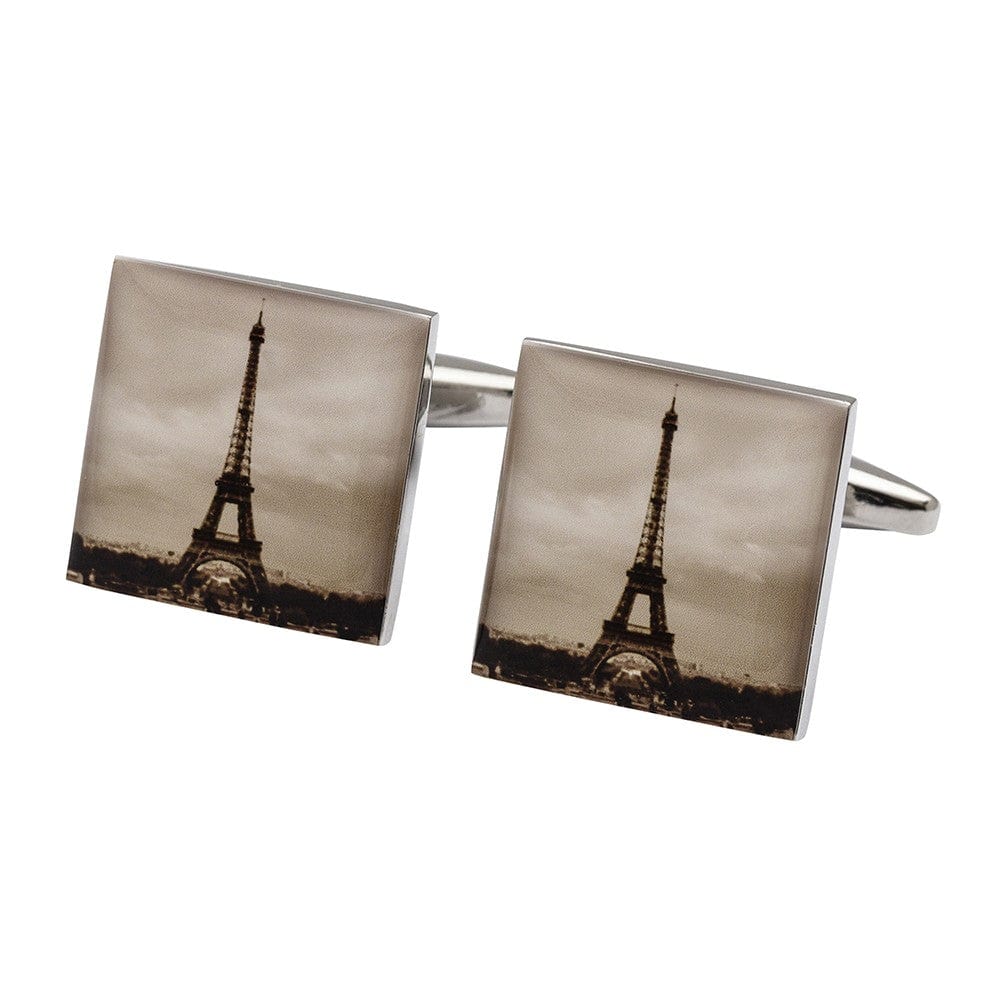 Cufflink Man Cufflinks Paris Eiffel Tower Cufflinks