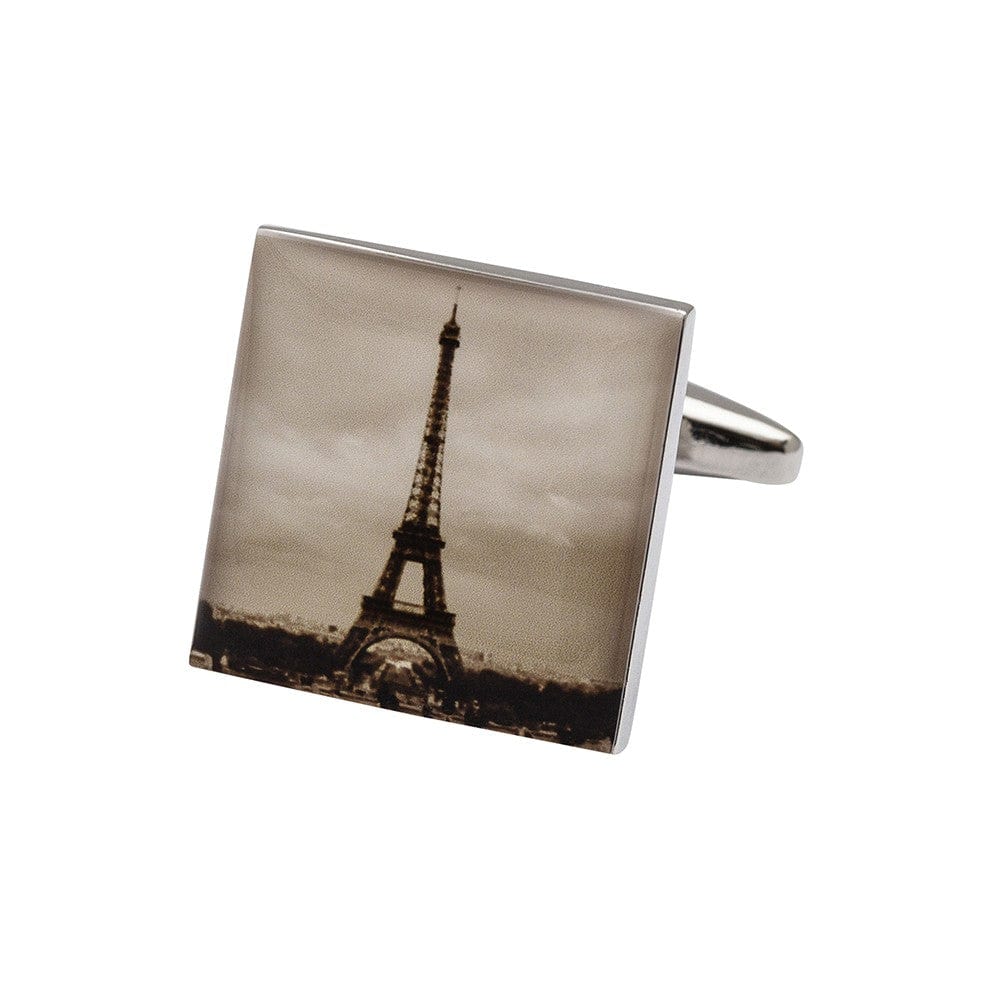 Cufflink Man Cufflinks Paris Eiffel Tower Cufflinks