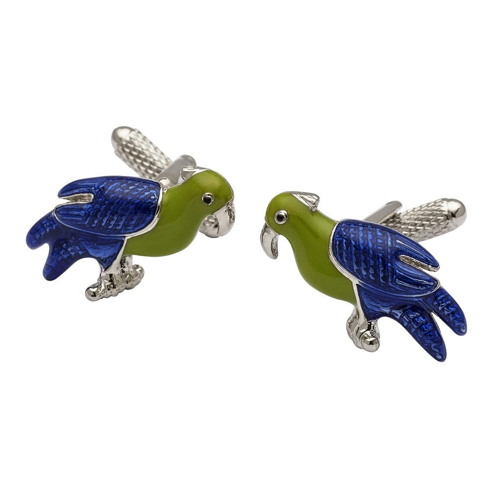 Cufflink Man Cufflinks Parrot Cufflinks