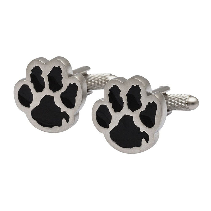 Cufflink Man Cufflinks Paw Print Cufflinks - Animal Cufflinks