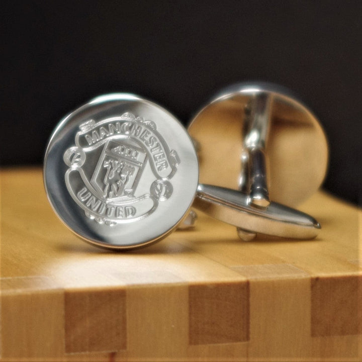 Cufflink Man Cufflinks - Personalised Bespoke Engraved Cufflinks - Any Design Engraved onto Cufflinks