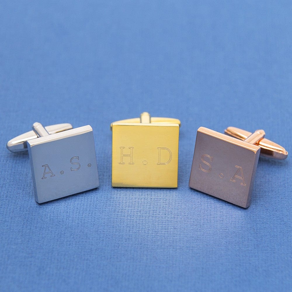 Cufflink Man Cufflinks - Personalised Birthday Cufflinks - Personalised & Engraved