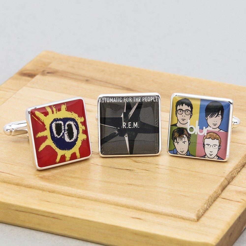 Cufflink Man Cufflinks - Personalised Favourite Film, TV Program Or Actor On Personalised Cufflinks