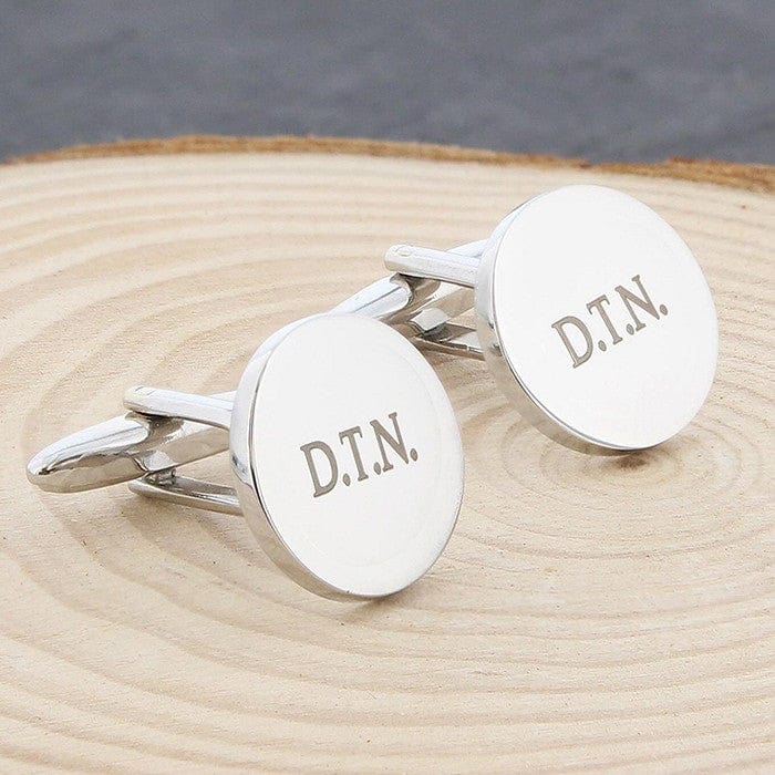 Cufflink Man Cufflinks - Personalised Initial Cufflinks - Personalised & Engraved