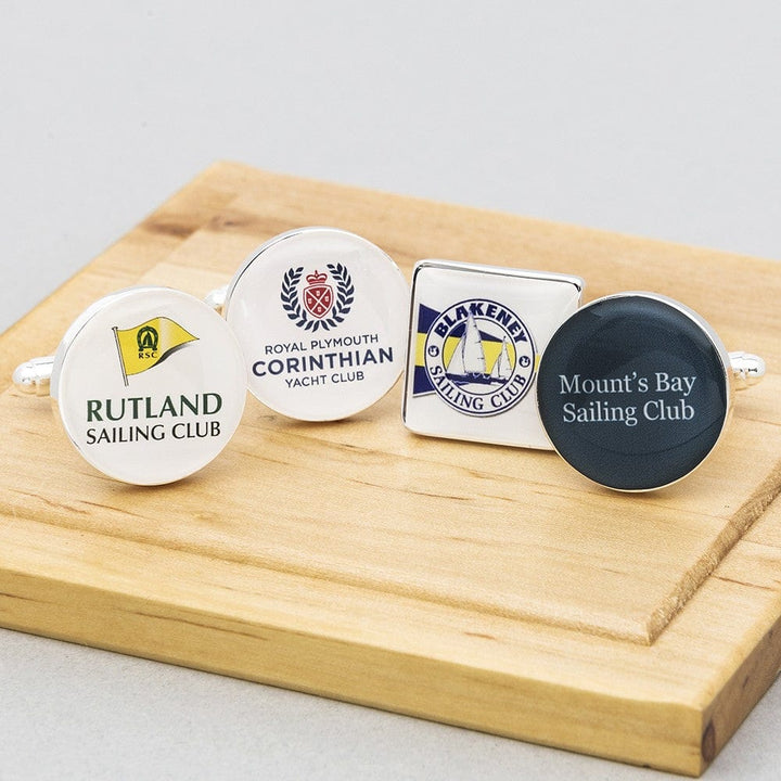 Cufflink Man Cufflinks - Personalised Personalised Rugby Club Cufflinks with Club Logo or Crest