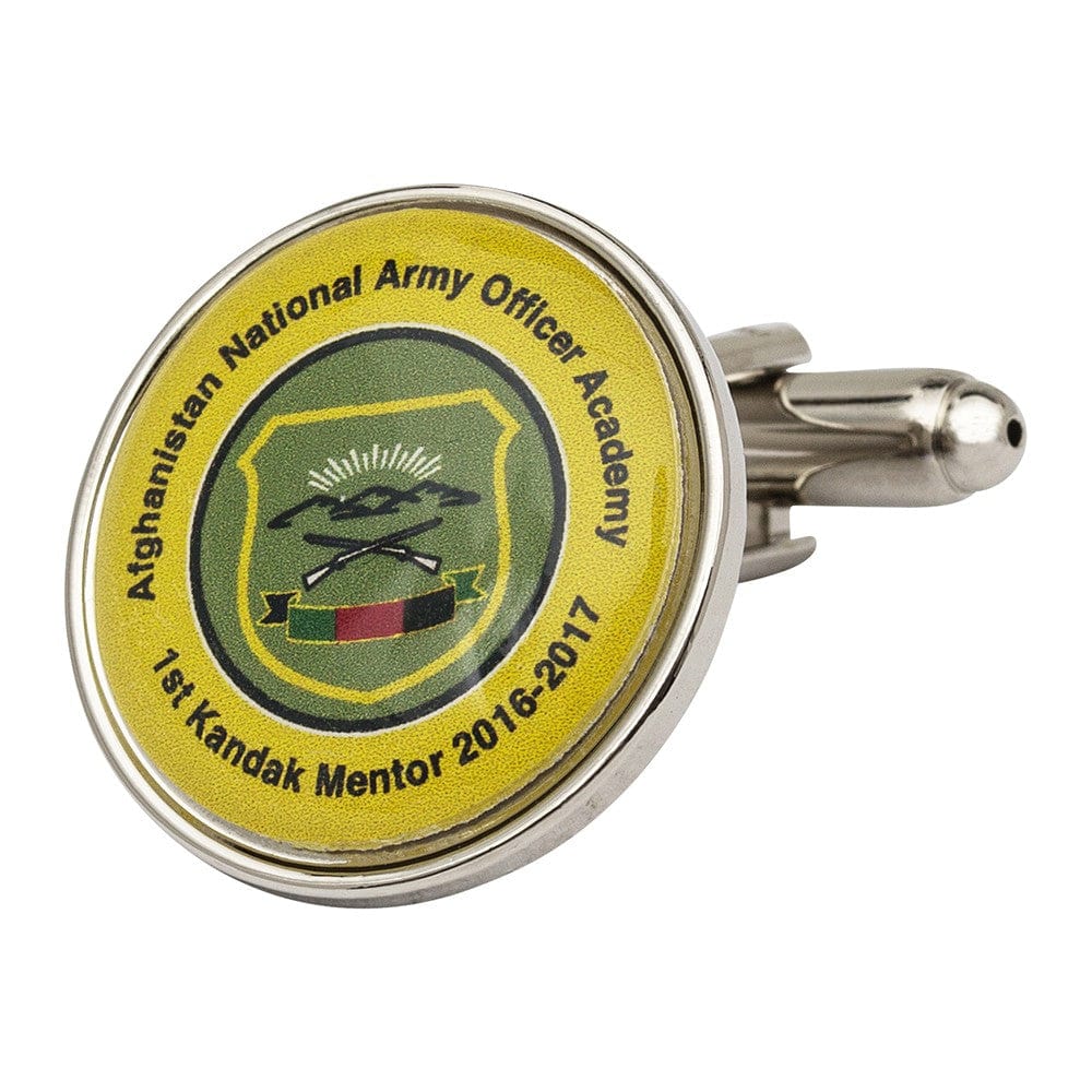 Cufflink Man Cufflinks - Personalised Personalised Silver Coloured Armed Forces Cufflinks