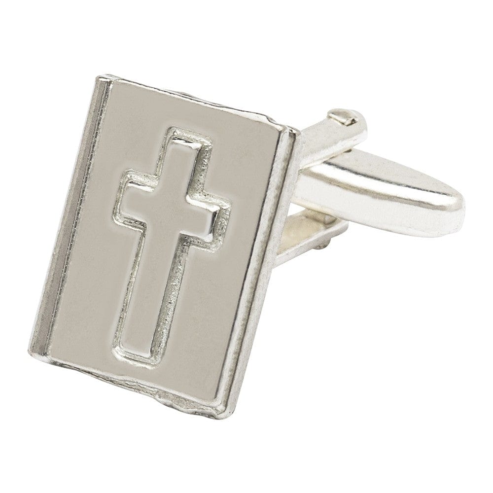 Cufflink Man Cufflinks Pewter Bible Cufflinks