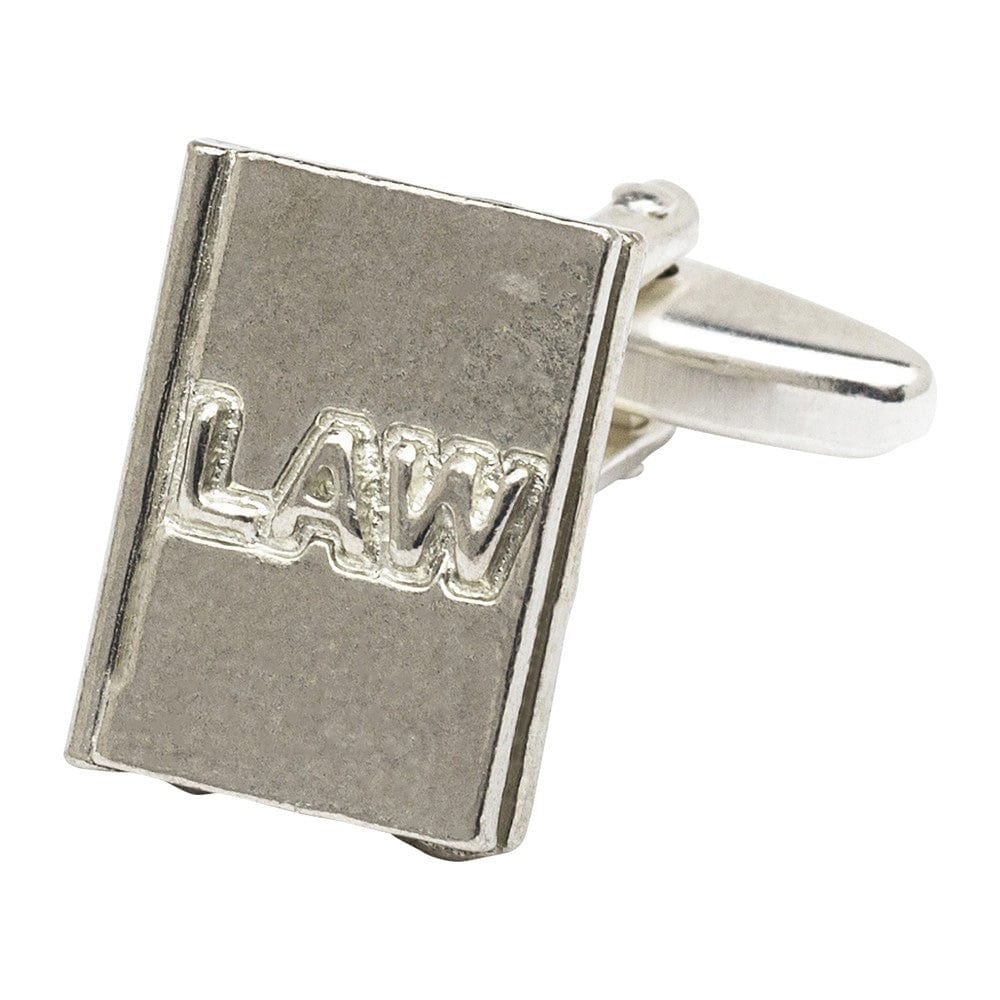 Cufflink Man Cufflinks Pewter Law Book Cufflinks