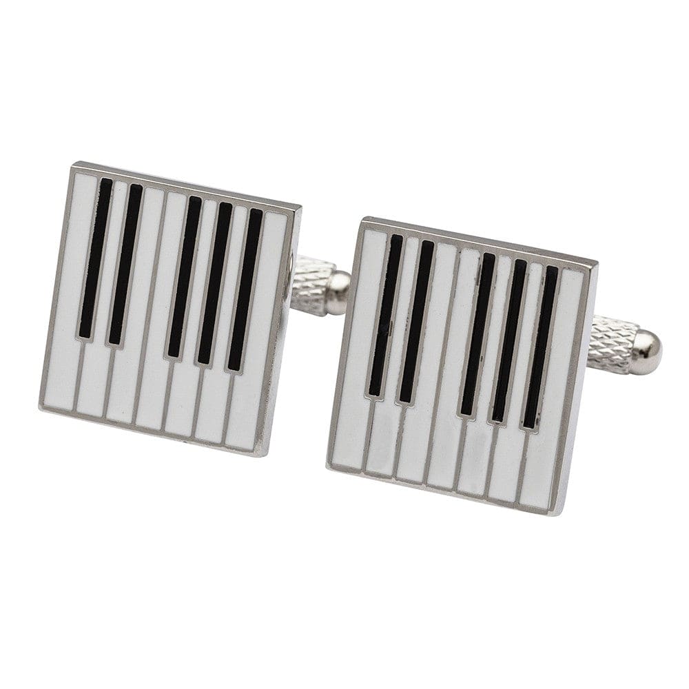 Cufflink Man Cufflinks Piano Keys Cufflinks - Music Cufflinks