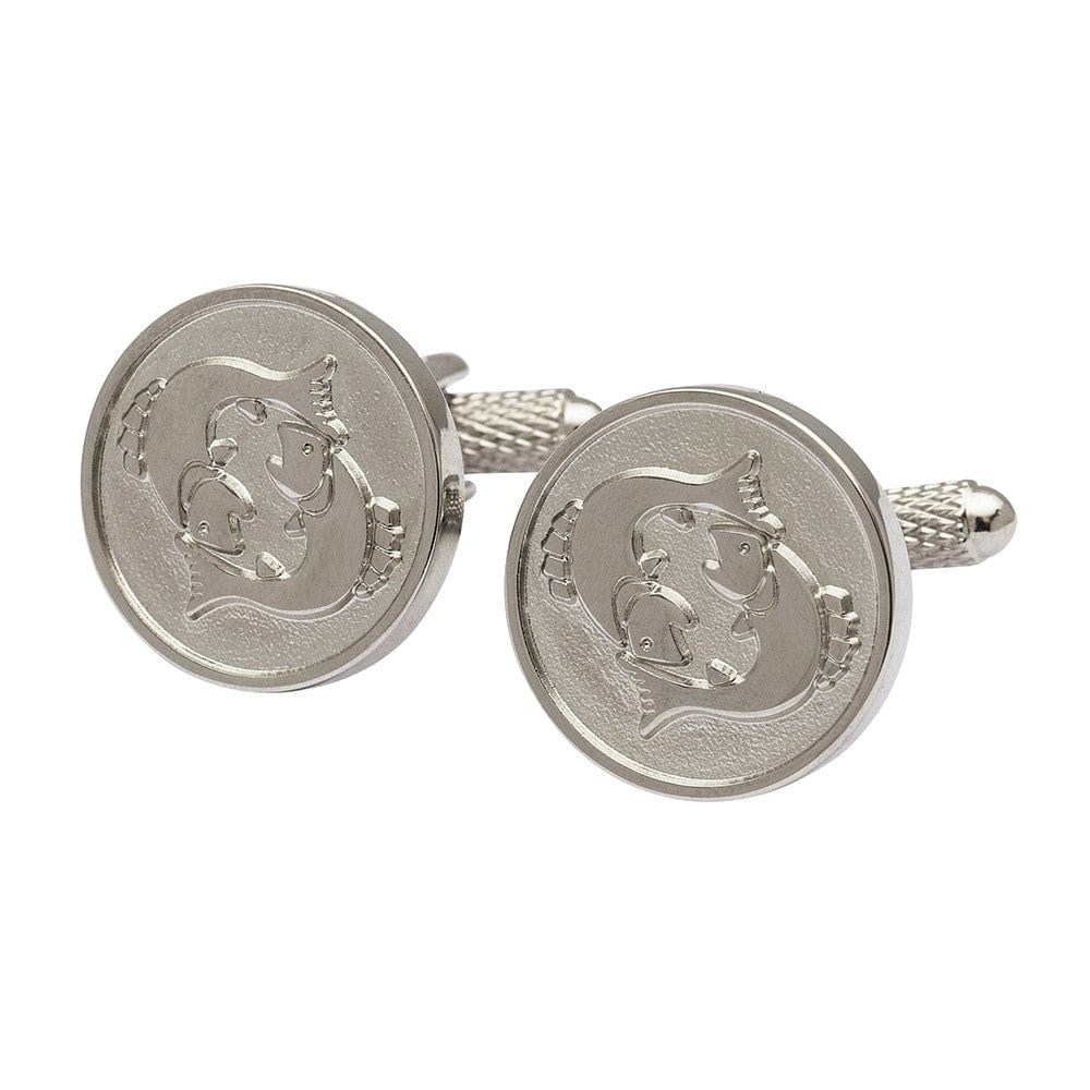 Cufflink Man Cufflinks Pisces Star Sign Cufflinks - Zodiac Sign Cufflinks