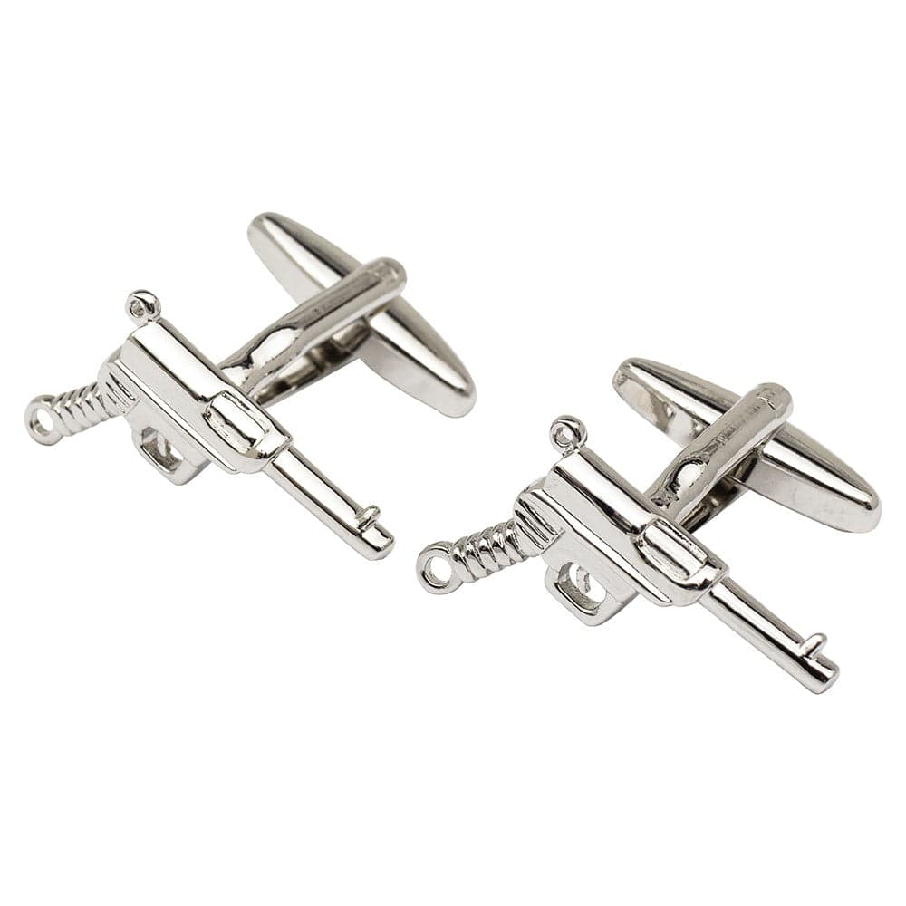 Cufflink Man Cufflinks Pistol Hand Gun Cufflinks