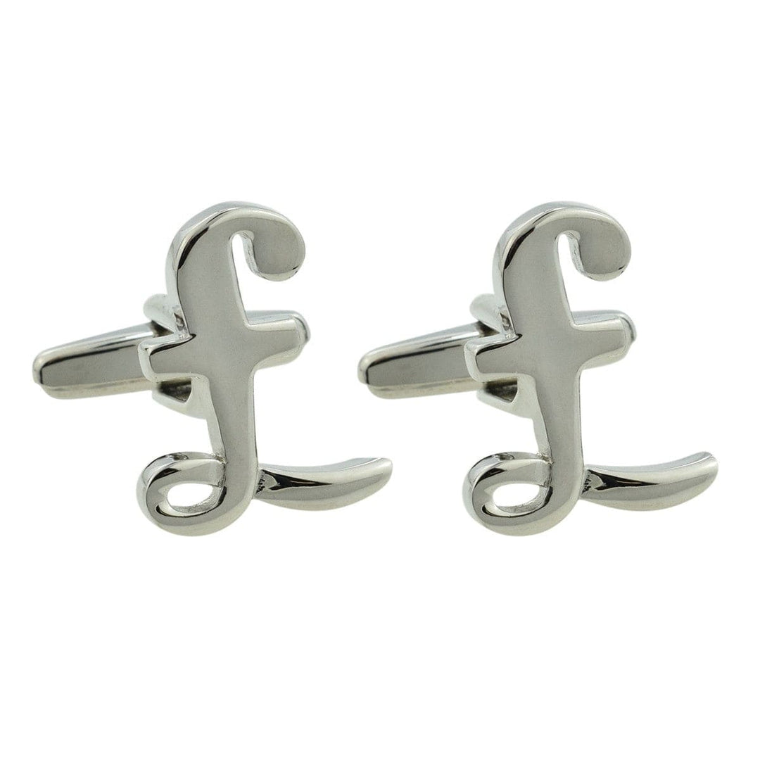 Cufflink Man Cufflinks Pound Symbol Currency Cufflinks