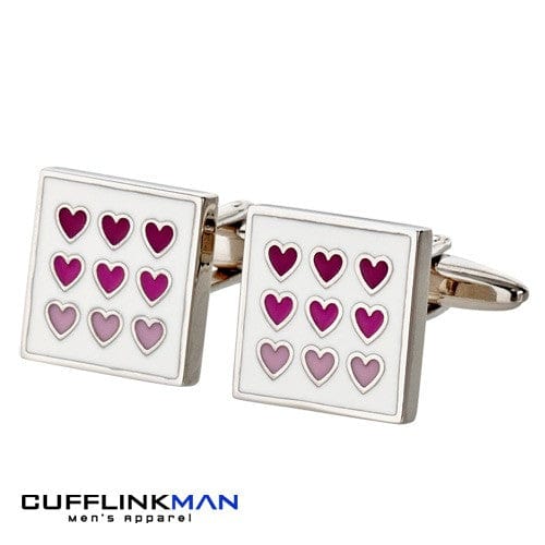 Cufflink Man Cufflinks Purple Heart Cufflinks