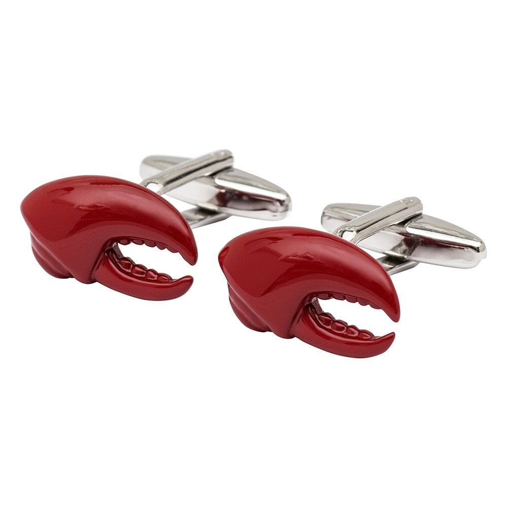 Cufflink Man Cufflinks Red Lobster Claw Cufflinks