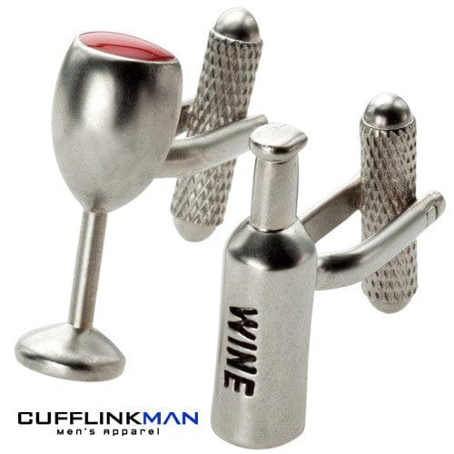 Cufflink Man Cufflinks Red Wine Cufflinks