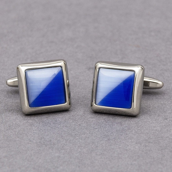 Cufflink Man Cufflinks Relativity Blue Cufflinks