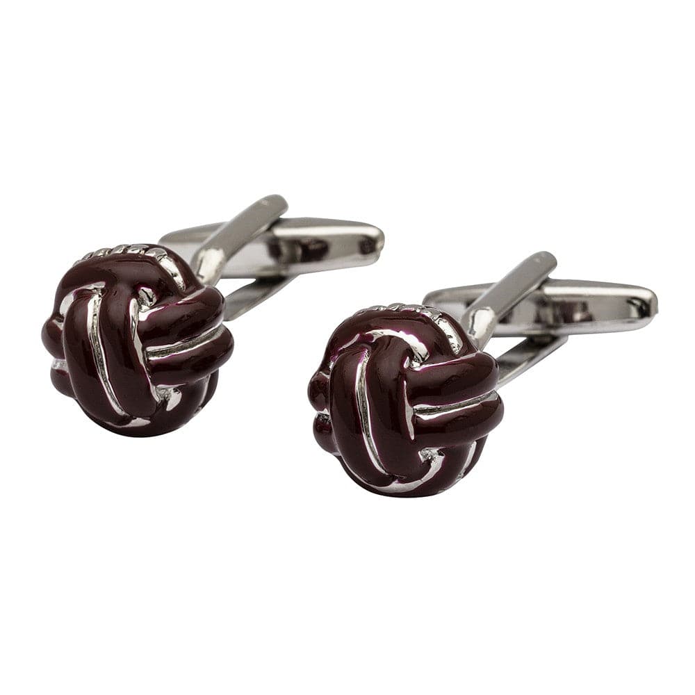 Cufflink Man Cufflinks Retro Brown Football Knot Cufflinks