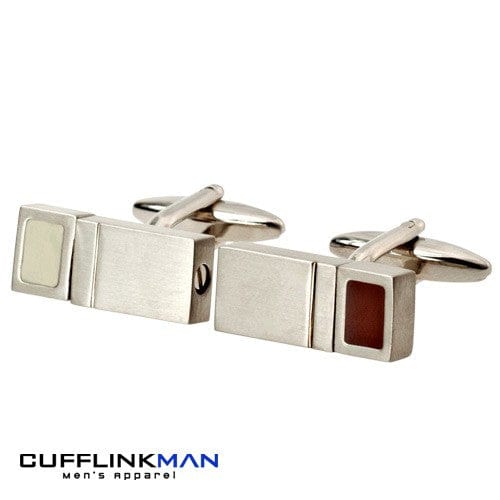 Cufflink Man Cufflinks Reversible Mood Cufflinks